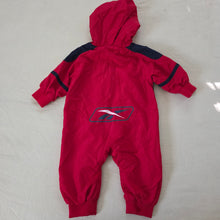 Load image into Gallery viewer, Y2k Reebok Sporty Hooded Bodysuit 6-9 months
