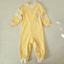 Load image into Gallery viewer, Vintage Healthtex Cute Yellow Bodysuit 24 months
