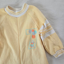 Load image into Gallery viewer, Vintage Healthtex Cute Yellow Bodysuit 24 months
