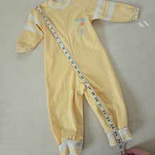 Load image into Gallery viewer, Vintage Healthtex Cute Yellow Bodysuit 24 months

