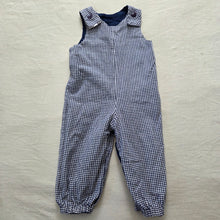 Load image into Gallery viewer, Vintage 90s Mulberry Street Romper Navy Dinosaur Reversible 2t
