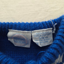 Load image into Gallery viewer, Vintage 90s Checkerboard Blue Dinosaur Bodysuit 6-9m
