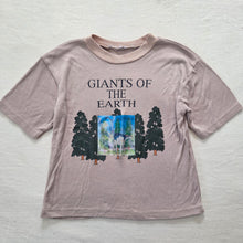 Load image into Gallery viewer, Vintage Beige &#39;Giants of the Earth&#39; Dinosaur Shirt 4t/5t

