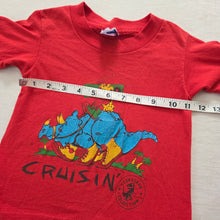 Load image into Gallery viewer, Vintage 90s Converse Red Dinosaur Shirt 2t/3t
