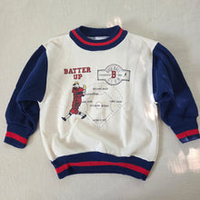 Load image into Gallery viewer, Vintage Healthtex Baseball Sweater Shirt 2t/3t
