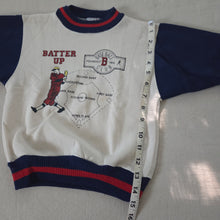 Load image into Gallery viewer, Vintage Healthtex Baseball Sweater Shirt 2t/3t
