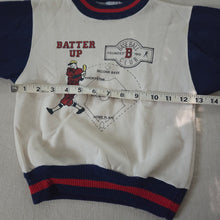 Load image into Gallery viewer, Vintage Healthtex Baseball Sweater Shirt 2t/3t
