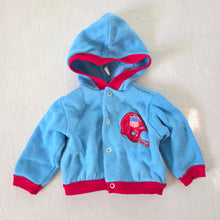 Load image into Gallery viewer, Vintage Football Helmet Hooded Sweater 0-3 months
