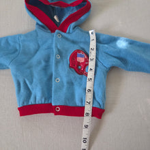 Load image into Gallery viewer, Vintage Football Helmet Hooded Sweater 0-3 months
