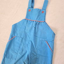 Load image into Gallery viewer, Vintage Blue/Pink Overalls 3t

