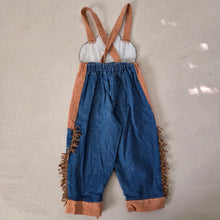 Load image into Gallery viewer, Vintage Cow Cowboy Overalls 24 months
