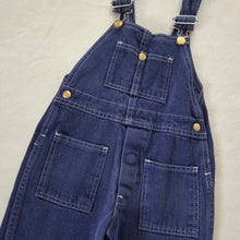 Load image into Gallery viewer, Vintage 70s Sears Wide Leg Denim Overalls 3t
