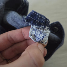 Load image into Gallery viewer, Vintage 70s Sears Wide Leg Denim Overalls 3t
