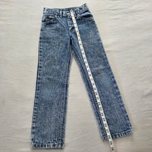 Load image into Gallery viewer, Vintage Lee Acid Wash Jeans kids 8 SLIM
