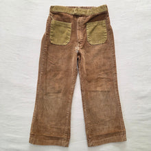 Load image into Gallery viewer, Vintage Brown Cord Pants 4t *flaw
