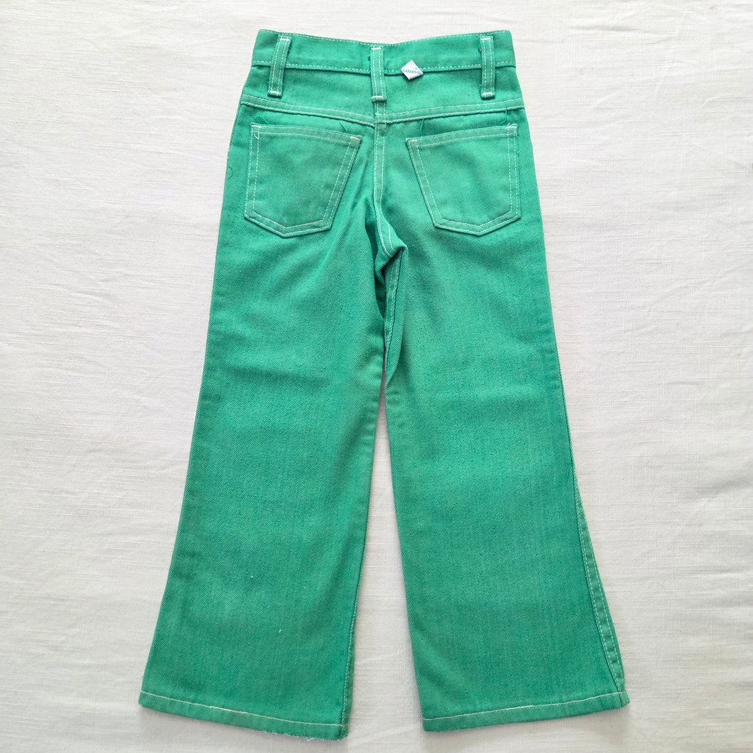 Vintage 70s Green Pants 5t