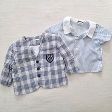 Load image into Gallery viewer, Vintage Jacket + Shirt Bundle 6-9 months
