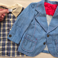 Load image into Gallery viewer, Vintage Shirt + Jacket Bundle 18-24 months
