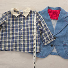 Load image into Gallery viewer, Vintage Shirt + Jacket Bundle 18-24 months
