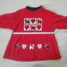Load image into Gallery viewer, Vintage Scotty Long Sleeve Sweater/Shirt kids 6
