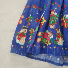 Load image into Gallery viewer, Vintage Christmas Bears Layering Dress kids 6

