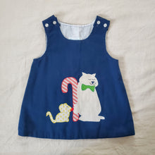 Load image into Gallery viewer, Vintage Cat &amp; Mouse Candy Can Dress 12-18 months
