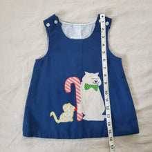 Load image into Gallery viewer, Vintage Cat &amp; Mouse Candy Can Dress 12-18 months
