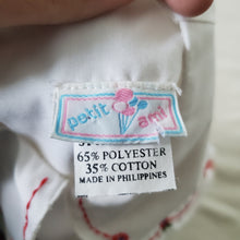 Load image into Gallery viewer, Vintage Petit Ami Smocked Christmas Dress 18 months *flaw
