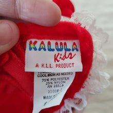 Load image into Gallery viewer, Vintage Red Lace Short Dress 6-9 months
