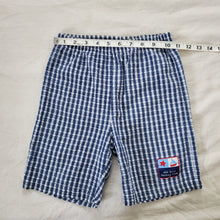 Load image into Gallery viewer, Vintage Pooh Gingham Shorts kids 7 *flaw
