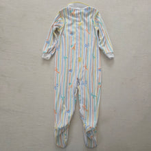 Load image into Gallery viewer, Vintage Safari Animals Striped PJs 9-12 months
