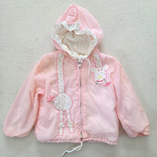 Load image into Gallery viewer, Vintage Floral Giraffe Pink Jacket 2t
