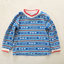Load image into Gallery viewer, Vintage &quot;On Safari&quot; Striped Long Sleeve 9-12 months

