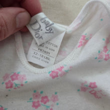 Load image into Gallery viewer, Vintage Dior Floral Romper 3-6 months

