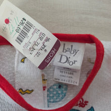 Load image into Gallery viewer, Vintage Deadstock Dior Nautical Footed Bodysuit 0-3 months
