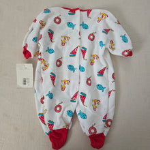 Load image into Gallery viewer, Vintage Deadstock Dior Nautical Footed Bodysuit 0-3 months
