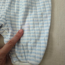 Load image into Gallery viewer, Vintage Dior Whale Striped Bodysuit 0-3 months
