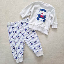 Load image into Gallery viewer, Vintage Sailor Bear Matching Set 3 months
