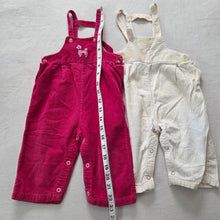 Load image into Gallery viewer, Vintage 40s/50s Healthtex Overalls Bundle 3-6 months *flaw
