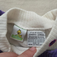 Load image into Gallery viewer, Vintage Purple Dress + Romper Set 24 months
