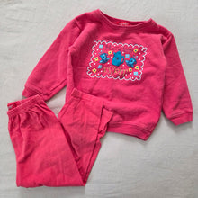 Load image into Gallery viewer, Vintage ESPRIT &quot;Hot Cocoa Time&quot; Pink Matching Set 4t
