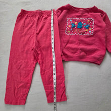 Load image into Gallery viewer, Vintage ESPRIT &quot;Hot Cocoa Time&quot; Pink Matching Set 4t
