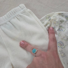 Load image into Gallery viewer, Vintage Tea &amp; Cupcakes Romper + Pants Bundle 3-6 months
