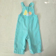 Load image into Gallery viewer, Vintage Healthtex Baby Toys Green Overalls 12 months
