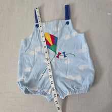 Load image into Gallery viewer, Vintage Kite + Clouds Romper 12-18 months
