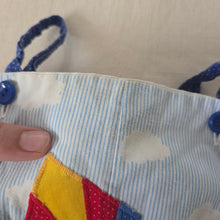 Load image into Gallery viewer, Vintage Kite + Clouds Romper 12-18 months
