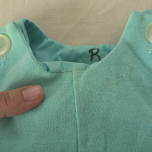Load image into Gallery viewer, Vintage Rocking Horse Mint Pantsuit 9 months
