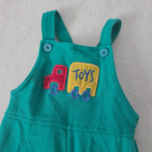 Load image into Gallery viewer, Vintage Healthtex Toys Truck Jogger Overalls 18 months
