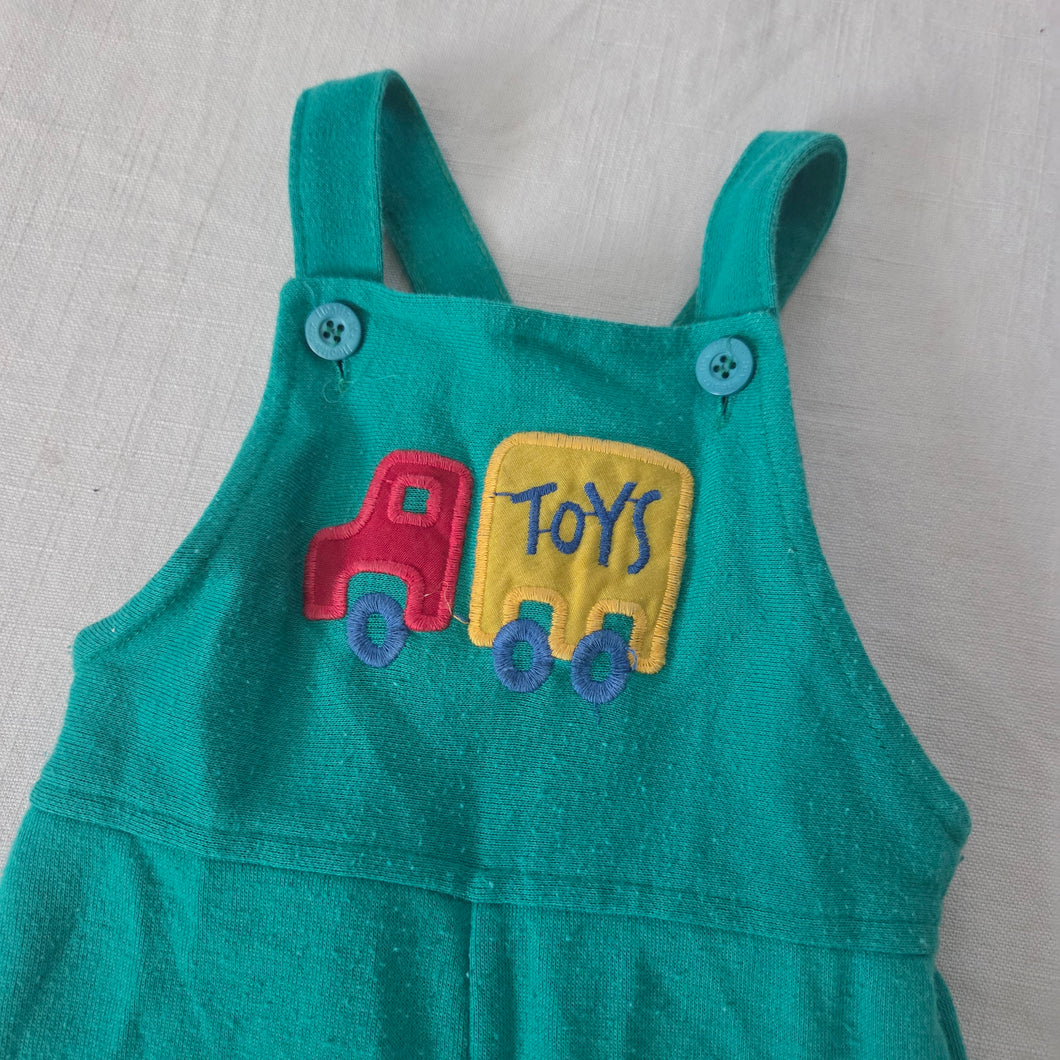 Vintage Healthtex Toys Truck Jogger Overalls 18 months