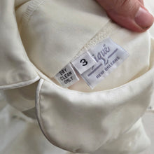 Load image into Gallery viewer, Vintage White Dressy Boys Romper 3t
